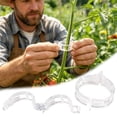 thumbnail image 2 of MKHSQHDG Today's Deals 1 Secured Reusable Support Tomato for Securing for Climbing Grape Vegetable (1 Pcs White), 2 of 9
