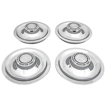 JEGS Disc Brake Style Center Caps for 1967 Chevrolet Rally Wheels