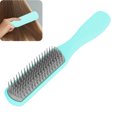 thumbnail image 1 of Cepillo de pelo clásico - Cepillo de pelo rizado de 9 filas - Modelado y definición del cabello con agarre cómodo para el cuidado y peinado diarios del cabello ANGGREK Otros, 1 of 8