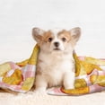 thumbnail image 4 of Yiaed Tasty Toasts Print Dog Blankets-Cat Blanket Washable for Couch Protection,Puppy Blanket, Soft Plush Reversible Throw Furniture Protector-Large, 4 of 8