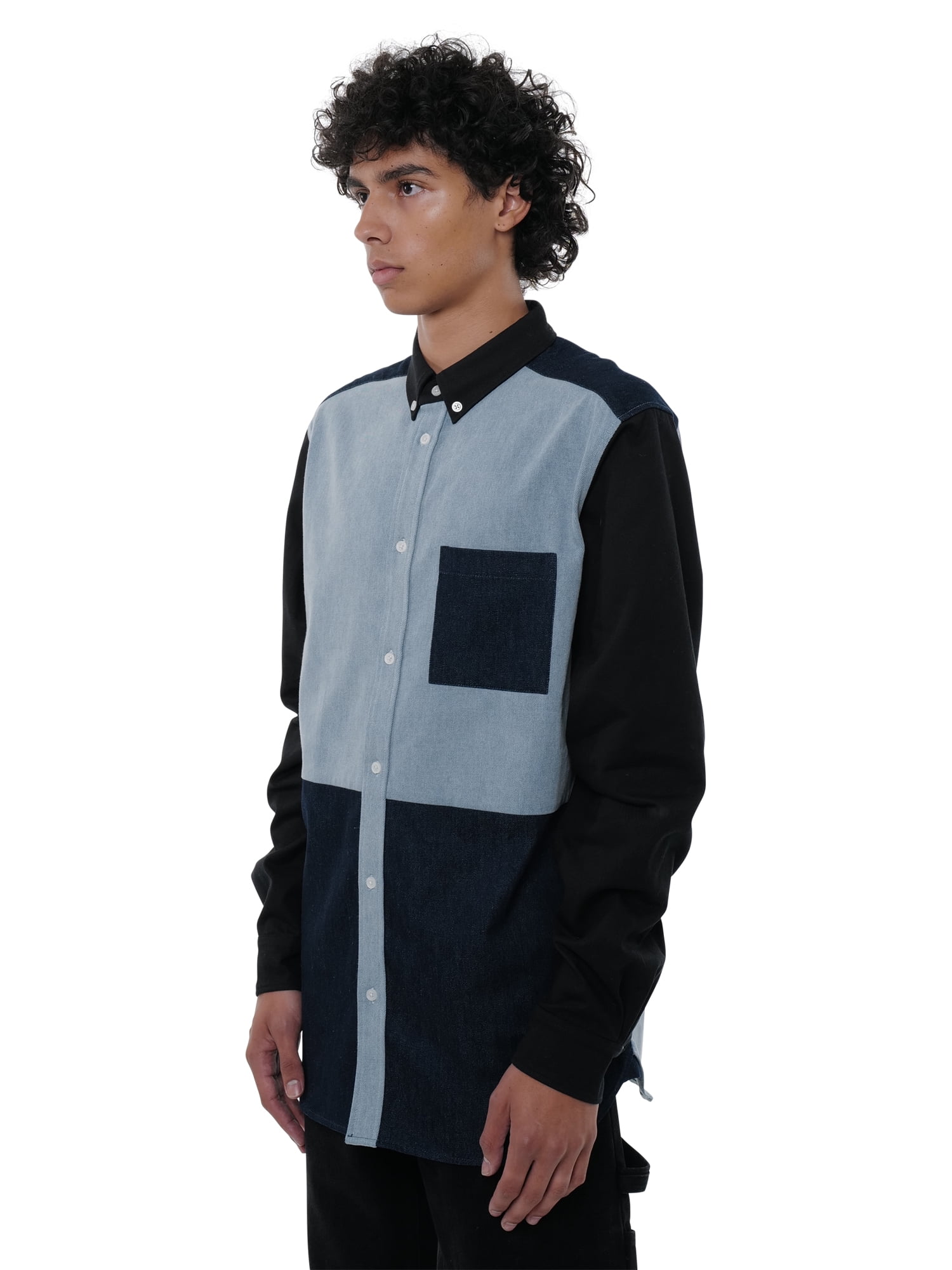 WeSC Men's Oden Blocked Shirt, XS - 2XL