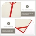 thumbnail image 2 of 4 Count Certificate Cover Display Clear Decor Books Paper Red, 2 of 8