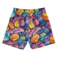 thumbnail image 7 of FORMRS Boys Swim Trunks Quick Dry Mesh Liner Boardshorts Sizes XS-XL, Colorful Leaves, 7 of 7
