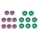 thumbnail image 1 of 16 Piezas Perno Hexagonal de Reparación Accesorio de material acero para Coche Mueble Skate, 1 of 9