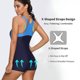 thumbnail image 5 of Trajes de baño de una pieza para mujer, traje de baño deportivo Boyleg, traje de baño deportivo, traje de baño para regazo, azul, 5 of 7
