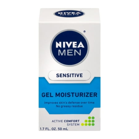 Nivea Men Sensitive Gel Moisturizer, 1.7 FL OZ
