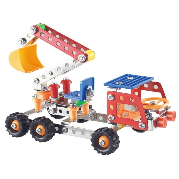 Metal Building "Backhoe" Play with Tools by Wuundentoy