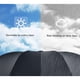 thumbnail image 5 of Paraguas automático para hombres y mujeres, paraguas plegable de doble uso para la lluvia y el sol, 5 of 8