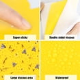 thumbnail image 3 of QARUN 60 Pack Yellow Sticky Traps for Gnats, Fruit Fly Traps, Fungus Gnat Traps for Indoor Use, 3 of 7