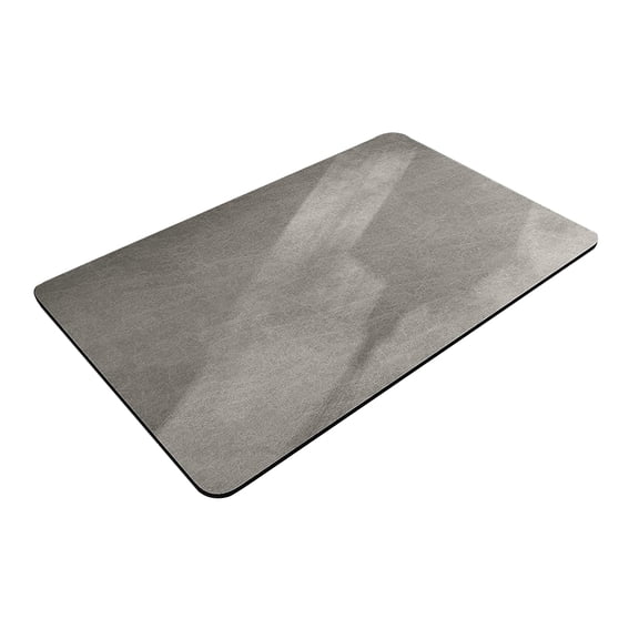Advancent Alfombra de baño súper absorbente Buena sensación de pisada Sin pelo Escondido Sin suciedad Esconder Alfombra de baño-Goma GFT1104 Type3 NO3