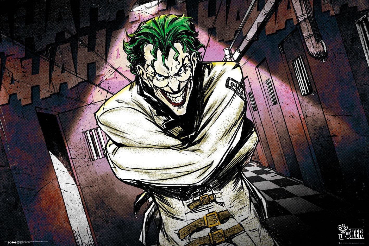 27x40 24x36 Poster Joker Batman The Animated Series Hot Comics Custom Silk G-459