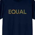 thumbnail image 2 of Pride Equal Men's Navy T-Shirt-XL, 2 of 4