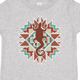 thumbnail image 4 of Inktastic Southwestern Native Pattern Lizard Boys or Girls Toddler T-Shirt, 4 of 5