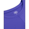 thumbnail image 3 of Athletic Works Girls Active Twist Front T-Shirt, Sizes 4-16 Plus, 3 of 4