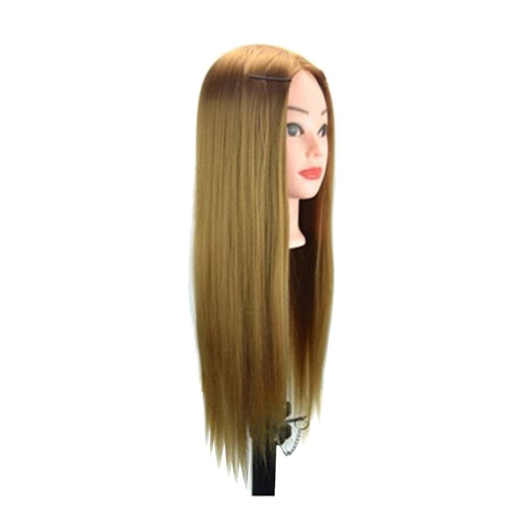 Mannequin Head Human Hair, Mannequin Head, Cosmetology Mannequin Doll Head for Hair Styling, Hair Styling Wig Practice Training Mannequin Hairdressing