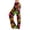 Earthy Yellow, variant on Womens Halloween Pajama Pants Skeleton Witch Hat Elastic High Waist Funny Sleep Pants Ghost Bat Wide Leg Spooky Pajama Pants, S