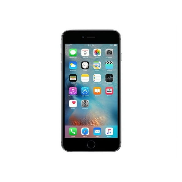 Apple iPhone 6S - 4G smartphone / Internal Memory 16 GB - LCD display - 4.7" - 1334 x 750 pixels - rear camera 12 MP - front camera 5 MP refurbished - pre-owned - space gray