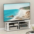 thumbnail image 2 of Furinno NELLY 3-Tier TV Center Soft Edges for TV up to 50" White, 2 of 5