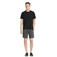 thumbnail image 2 of Athletic Works Men's Tri Blend Active Shorts, Sizes S-3XL, 2 of 5