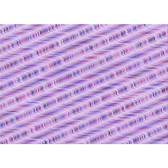 Ahgly Company Indoor Rectangle Patterned Tyrian Purple Area Rugs, 6' x 9'