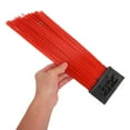 thumbnail image 3 of UPOUART 4Pcs Red Sweeper Brush Head with PP for Dust Removal in Cleaning, 3 of 8