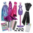 thumbnail image 2 of Tara Toy: Monster High Fangtastic Fashion Designer - Doll Dress Outfit Kit, Customize W/ Neon Markers & Embellishments, Ghoulish Craft, Kids Ages 3+, 2 of 6