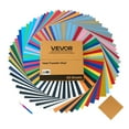 thumbnail image 1 of VEVOR Heat Transfer Vinyl HTV Iron on Vinyl Bundle 80 Pack 12 x 12 in Multicolor, 1 of 9