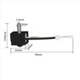 thumbnail image 4 of 2X para 3 V3 SE ActualizacióN Hotend Bimetal Heatbreak AleacióN de Aluminio Garganta Cabezal de ImpresióN 3D J- para V3 SE, 4 of 7