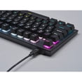 thumbnail image 2 of Corsair K60 RGB TKL RGB Tenkeyless Optical-Mechanical Wired Gaming Keyboard - OPX Switches - Polycarbonate Keycaps - iCUE Compatible - QWERTY NA Layo, 2 of 8