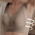 thumbnail image 5 of KIHOUT Women's Rhinestone Sports Bra - Wirefree Everyday Underwear, Elastic Comfort Lingerie with Adjustable Straps for Daily & Active Wear (M-XXXXXL), 5 of 9
