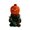 A, variant on QLUEWX LED Halloween Night Light, 5.1" Spooky Glowing Resin Pumpkins Man Lantern Halloween Party Decorations, Atmosphere Light Party Supplies Home Decor, Halloween Decor for Home Indoor Table