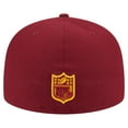 thumbnail image 4 of Men's New Era Burgundy Washington Commanders  Oversized 59FIFTY Fitted Hat, 4 of 5