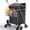 Silver, variant on Favory Stairs Climbing Shopping Cart w/Waterproof Basket Liner & 360° Swivel Wheels | Foldable Collapsible & Lightweight | Perfect for Groceries Laundry Utility Cart-Black