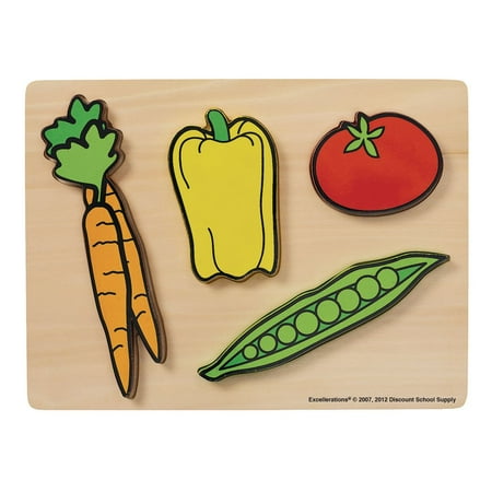 UPC: 0191487014557 | Excellerations Vegetables Chunky Puzzles