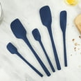 thumbnail image 3 of Tovolo Flex-Core Spatula All Silicone Set (Set of 5) - Deep Indigo, 3 of 6