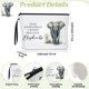 thumbnail image 2 of Set de regalo Inbagi Elephant con forma de bolsa de cosméticos, taza de café y llavero, 2 of 7