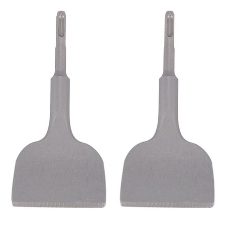 

2X Sds Plus 3-In Wide Electric Hammer Chisel Angled Heavy Duty Bent Tile Chisel