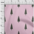 thumbnail image 1 of oneOone Cotton Poplin Fabric Tree Ikat Printed Fabric 1 Yard 42 Inch Wide, 1 of 3