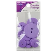 Favorite Findings Purple Buttons, 11 Piece
