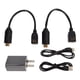 thumbnail image 1 of Extensor de interfaz multimedia HD Full HD 1080p sobre Cat5e Cat6 hasta 196,8 pies Transmisor Ethernet RJ45 Receptor 100‑240V Enchufe estadounidense, 1 of 10