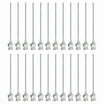 Blunt Tip Dispensing Needle, 24 Pcs 2 Inch Stainless Steel Liquid Dispenser Needles with Lure Lock 18g
