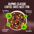 thumbnail image 3 of Alpino High Protein Rolled Coffee Oats 1 Kg | Old-Fashioned Oatmeal | No Refined Sugar | 11% dietary Fiber | Shelf Stable | Resealable Pouch, 3 of 6