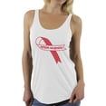 thumbnail image 1 of Awkward Styles Autism Awareness Red Ribbon Support Unique Graphic Racerback Tank Tops, 1 of 4