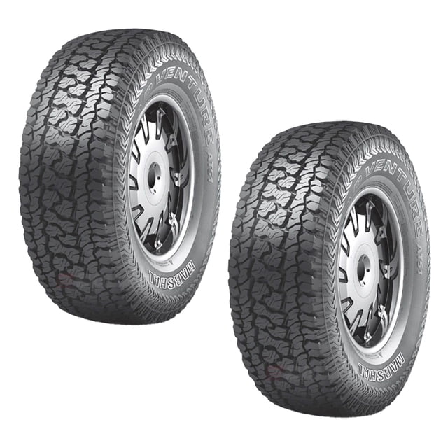 PAQUETE DE 2 LLANTAS 215/75 R14 MARSHAL ROAD VENTURE AT51