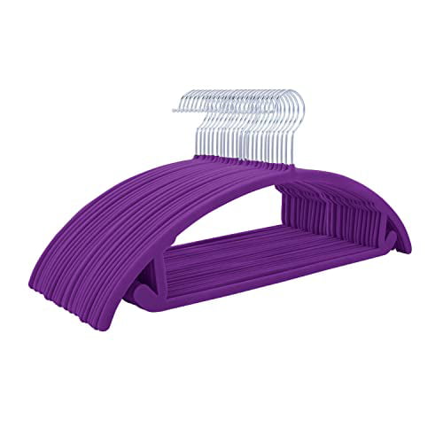 Worlds Strongest Hangers Supports 140 Pounds Super Heavy Duty Hangers PURPLE 