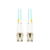 Tripp Lite 10Gb Duplex Multimode 50/125 OM3 LSZH Fiber Patch Cable (LC/LC), Aqua