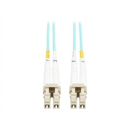Tripp Lite 10Gb Duplex Multimode 50/125 OM3 LSZH Fiber Patch Cable (LC/LC), Aqua