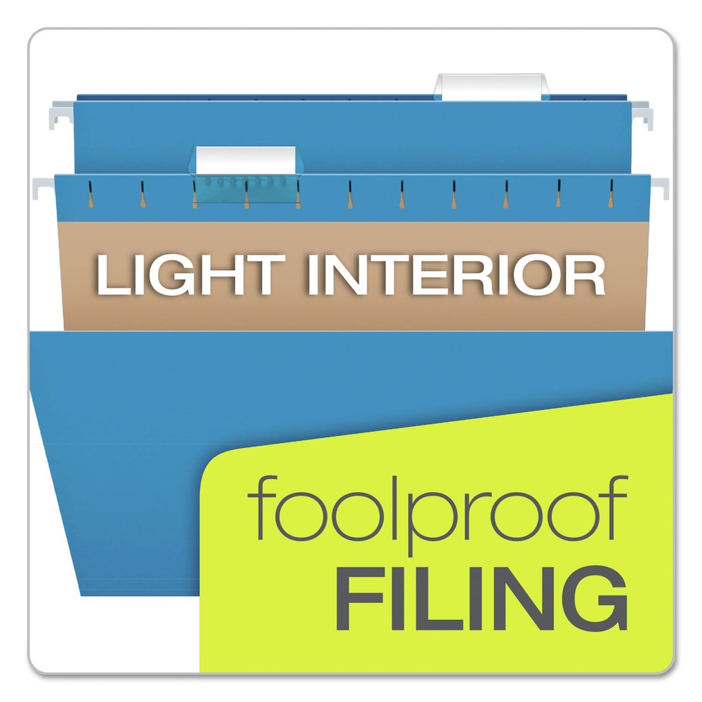 Pendaflex Colored Tabbed Hanging Folders, Letter Size, 25-Pack photo 6