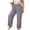 Gray-Shorts for women, variant on Plus Size Cotton Pajama Pants Women Elastic Waist Comfy Lounge Pants Sleep Pajama Bottoms Pj Pants Wide Leg Beach Pants