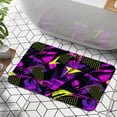 thumbnail image 6 of 1pc Neon colored Abstract Bathroom Rug Bathroom Decor and Accessories- Durable,Anti Slip,And Quick Drying,Suitable For Indoor/outdoor Use - Perfect For Bathrooms,Bedrooms,Kitchens, 6 of 9